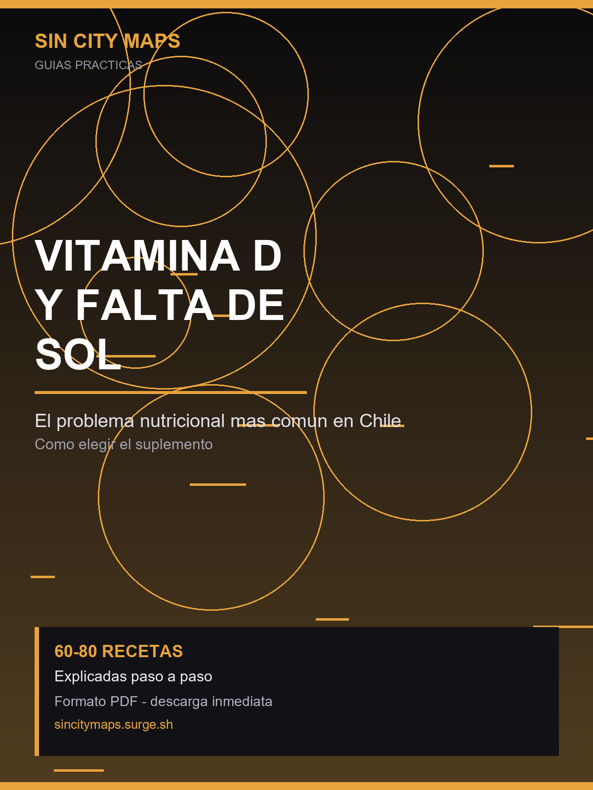 Vitamina D y falta de sol — portada del ebook